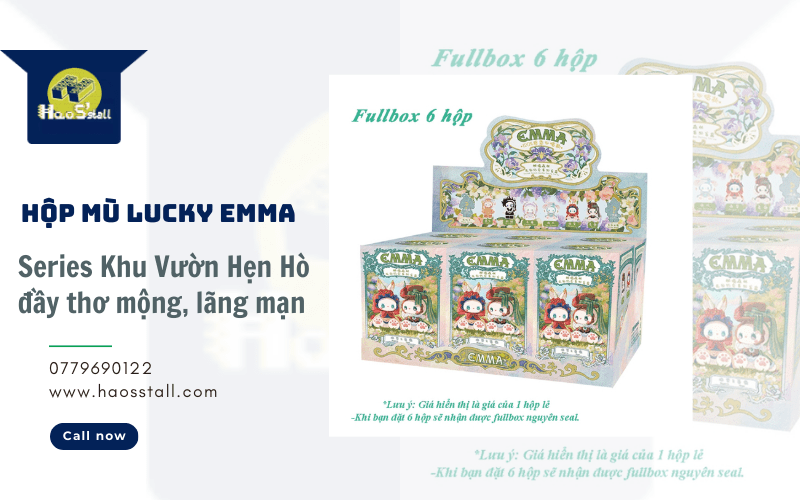 Hộp mù Lucky EMMA - Series Khu Vườn Hẹn Hò