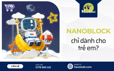Nanoblock liệu chỉ là đồ chơi dành cho trẻ em?