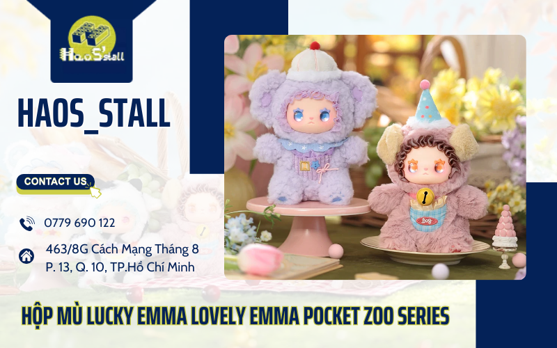 Hộp mù Lucky EMMA LOVELY EMMA Pocket Zoo Series