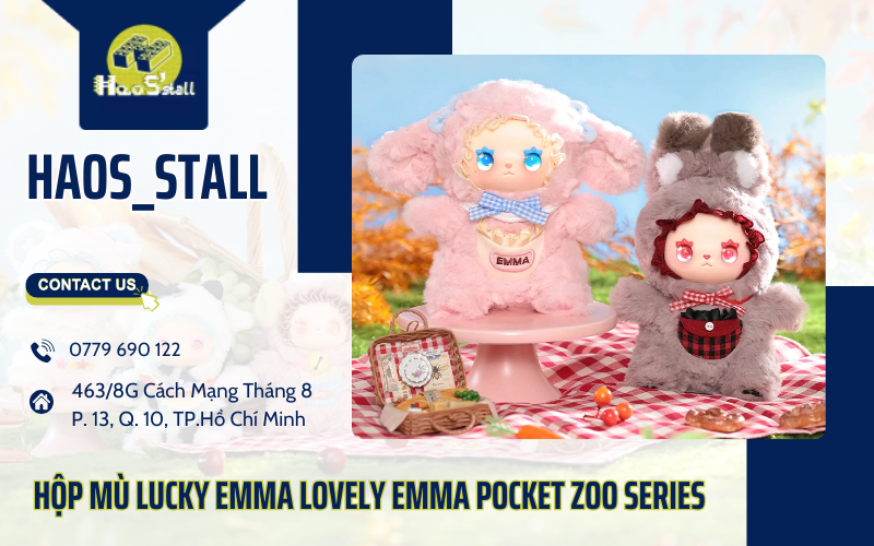 Hộp mù Lucky EMMA LOVELY EMMA Pocket Zoo Series