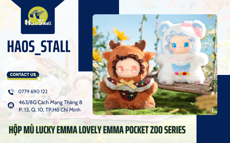 Hộp mù Lucky EMMA LOVELY EMMA Pocket Zoo Series