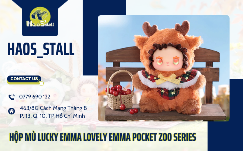 Hộp mù Lucky EMMA LOVELY EMMA Pocket Zoo Series