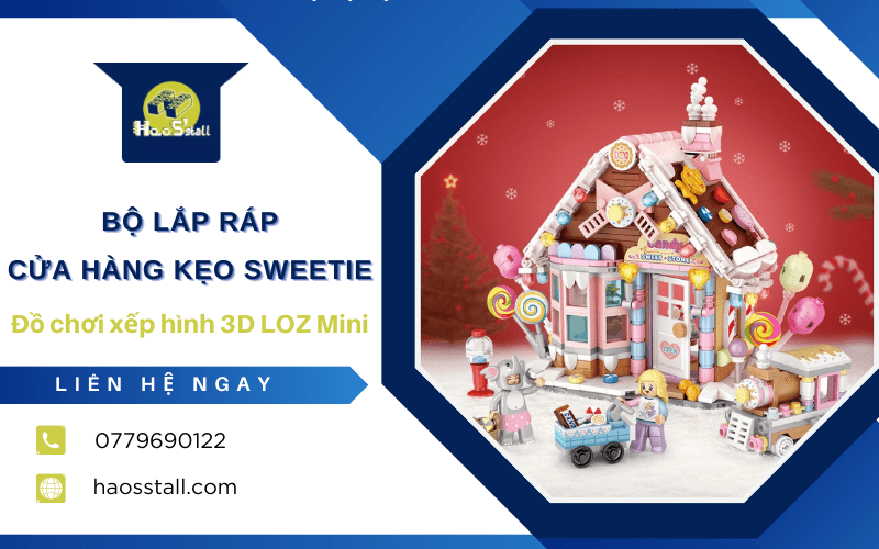 Bộ lắp ráp Cửa Hàng Kẹo Sweetie