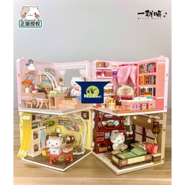 Series Khu Nhà Mèo - Bộ Đồ Chơi Xếp Hình 3D INBRIXX
