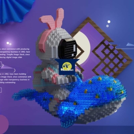 [HÀNG VỀ] Bộ Đồ Chơi Lắp Ghép Phi Hành Gia Ban Nhạc Tổng Hợp - Mô Hình 3D BALODY Nanoblock