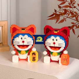 Bộ lắp ráp Doraemon Tứ Phúc - Đồ chơi xếp hình 3D BALODY Nanoblock